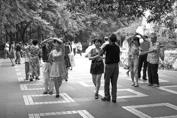 Dancing in People's Park, Chengdu, 3